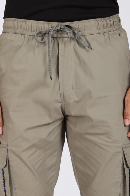 Men's Grey Serenity Pyjama Pants Solid Comfort Cotton