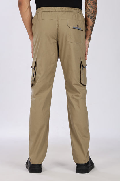 Men's Sand Serenity Pyjama Pants Solid Comfort Cotton