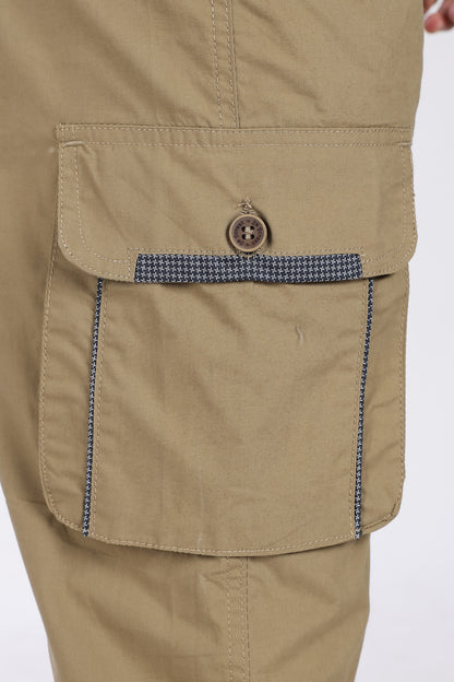 Men's Sand Serenity Pyjama Pants Solid Comfort Cotton