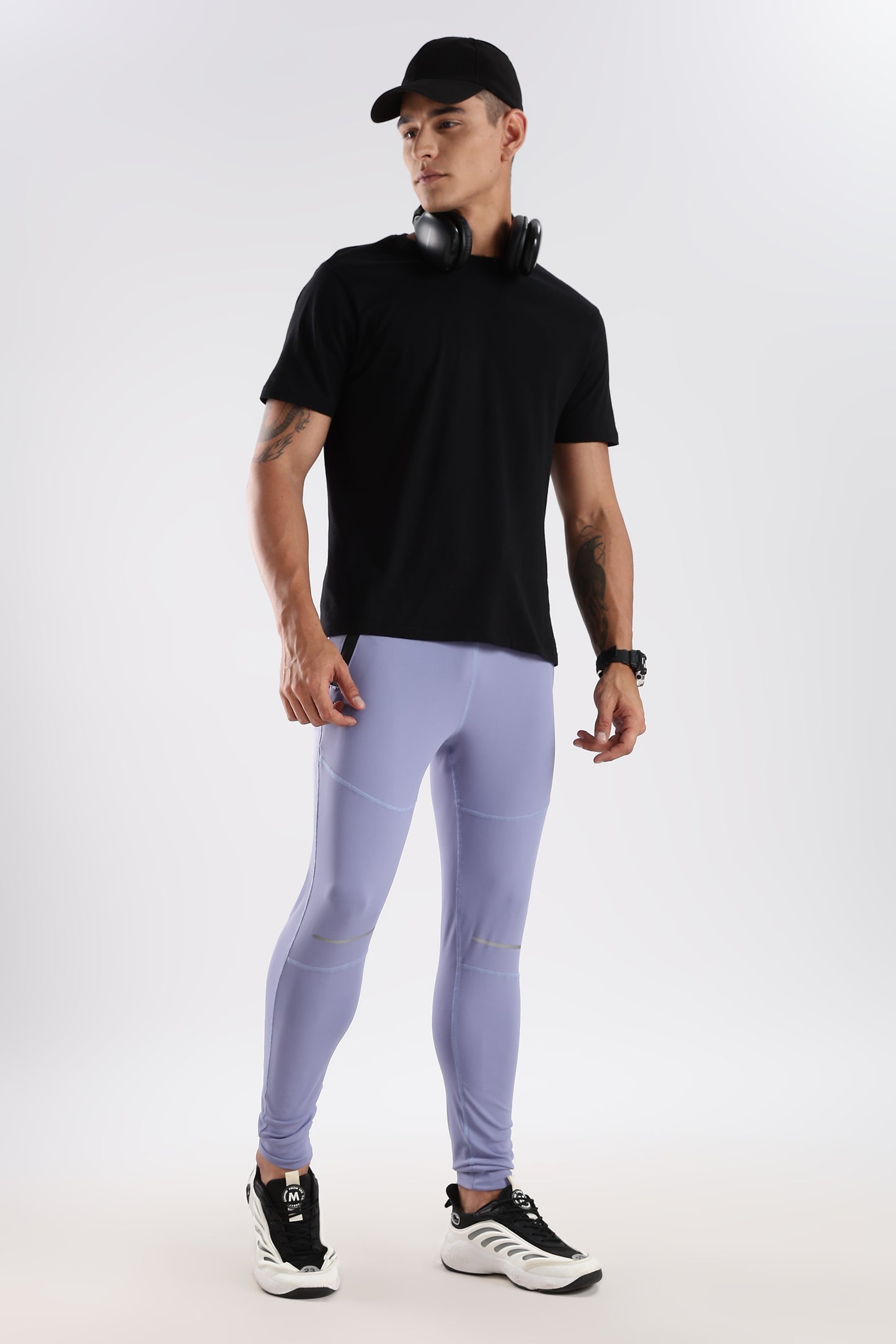 Men's Lavender sportswear joggers