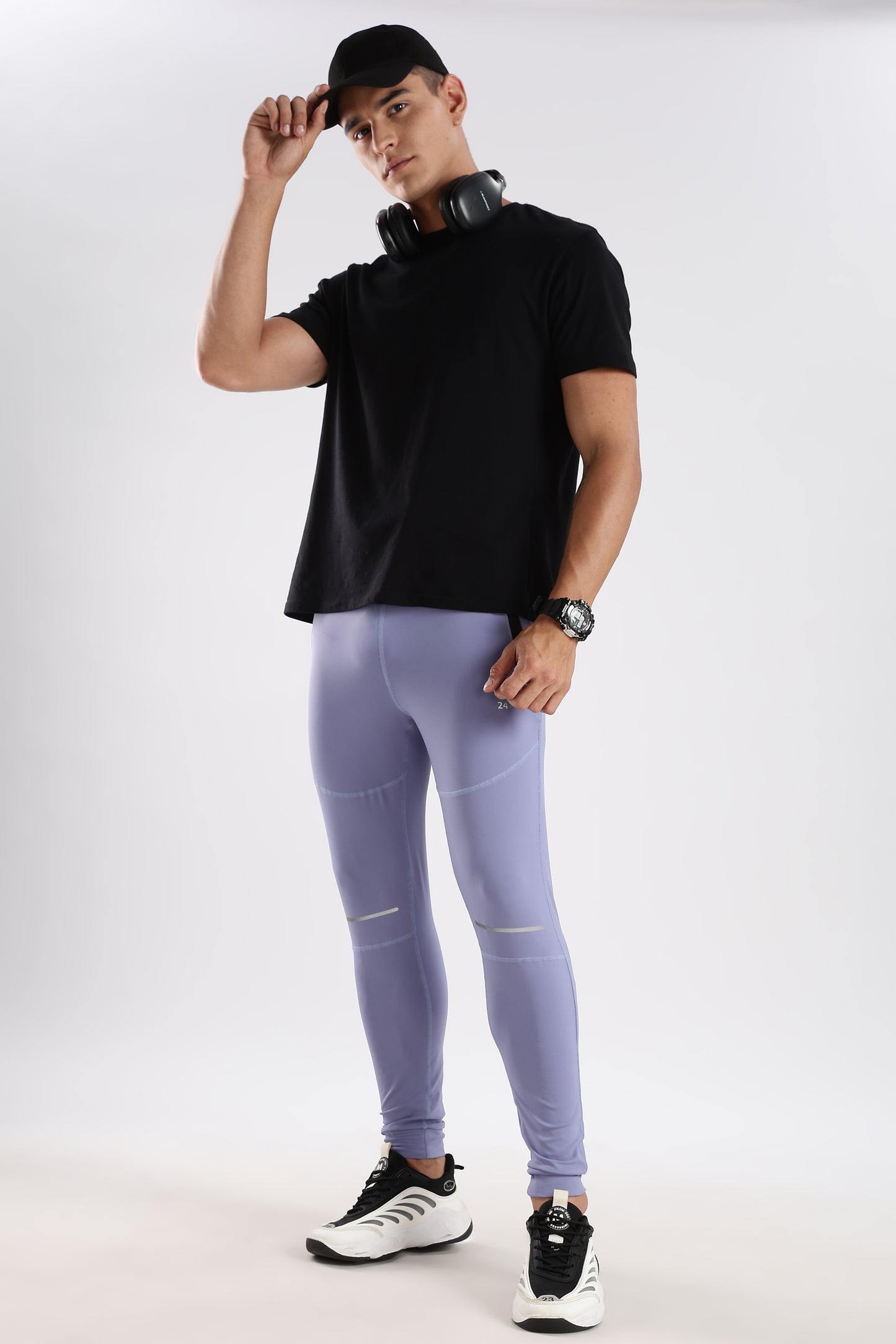 Men's Lavender sportswear joggers