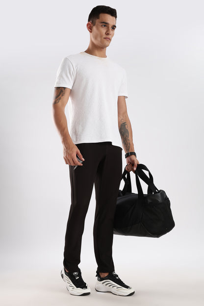 Men's Black sports fitness trouser