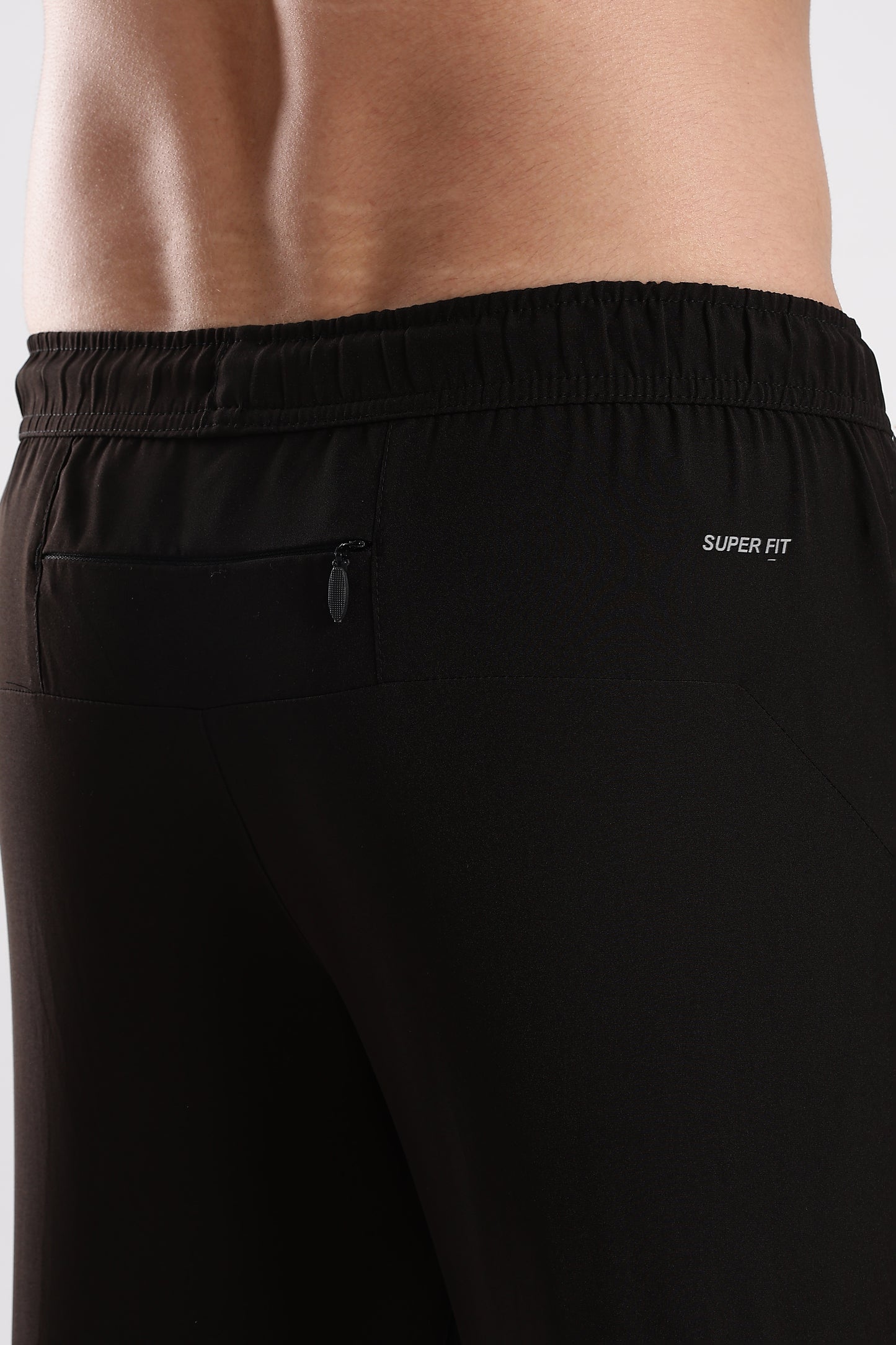 Men's Black sports fitness trouser
