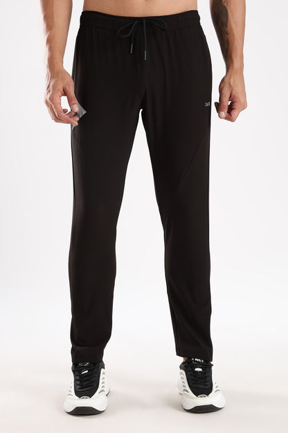 Men's Black sports fitness trouser