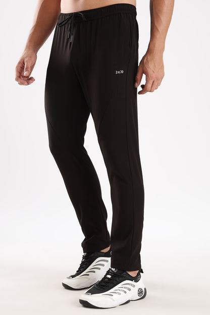 Men's Black sports fitness trouser