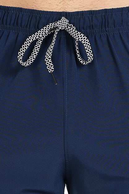 Men's Blue sports active track lower Pant