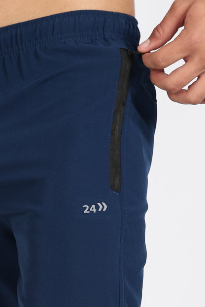 Men's Blue sports active track lower Pant