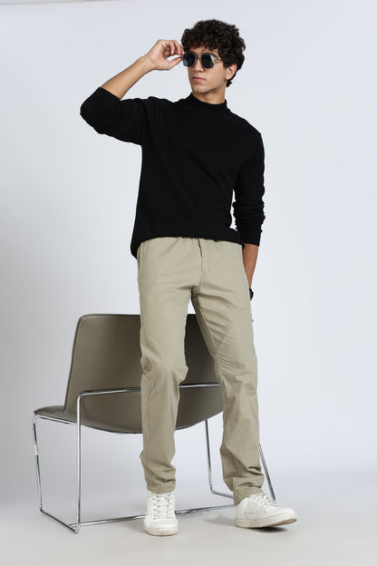 Men's Khakee Relax Fit Pyjamas Pants Solid Comfort Cotton