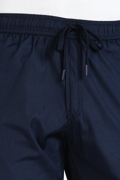 Men's Blue Relax Fit Pyjamas Pants Solid Comfort Cotton