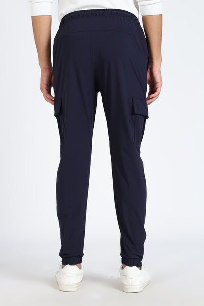 Men's Blue Elite Joggers Solid