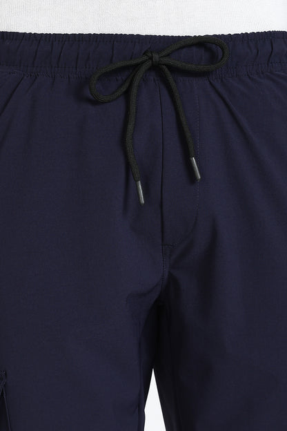 Men's Blue Elite Joggers Solid