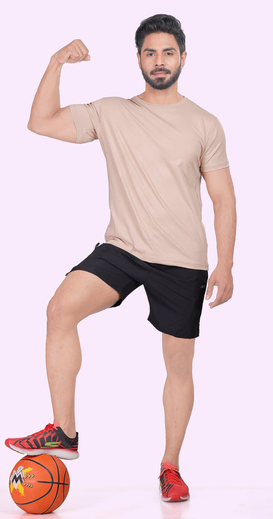 DynamicFit Light Beige Sports Tee